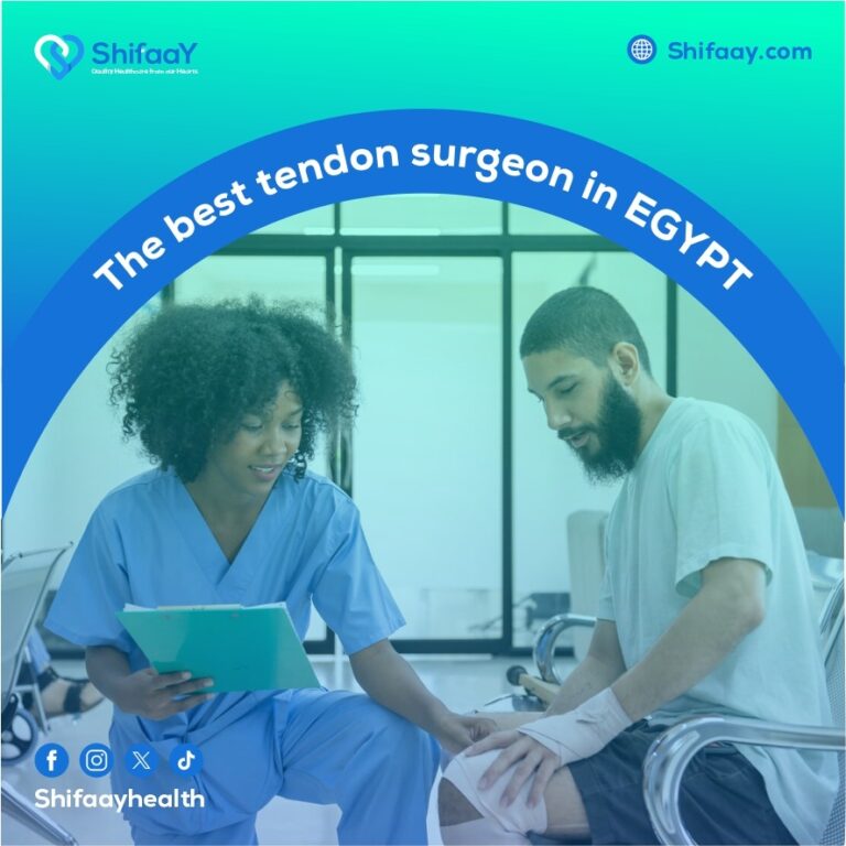 The best tendon repair surgeon in Egypt