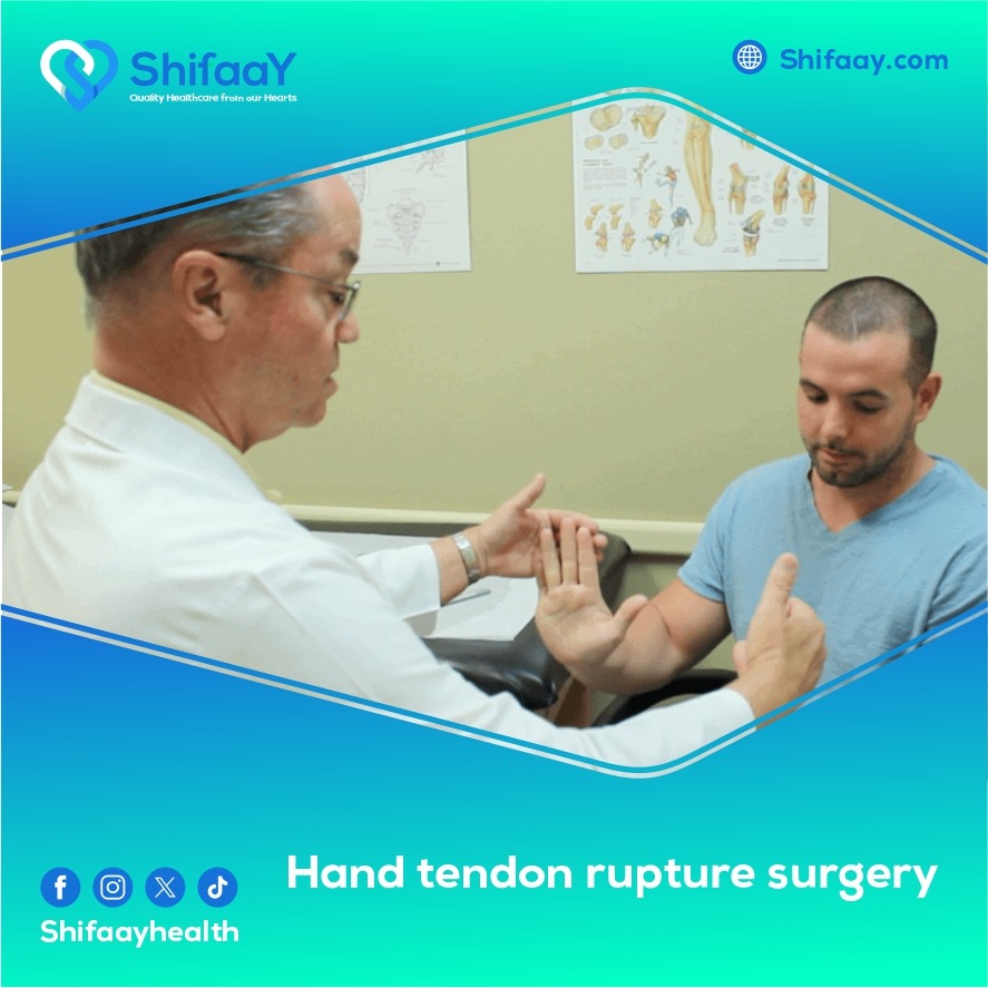 hand tendon repair surgery