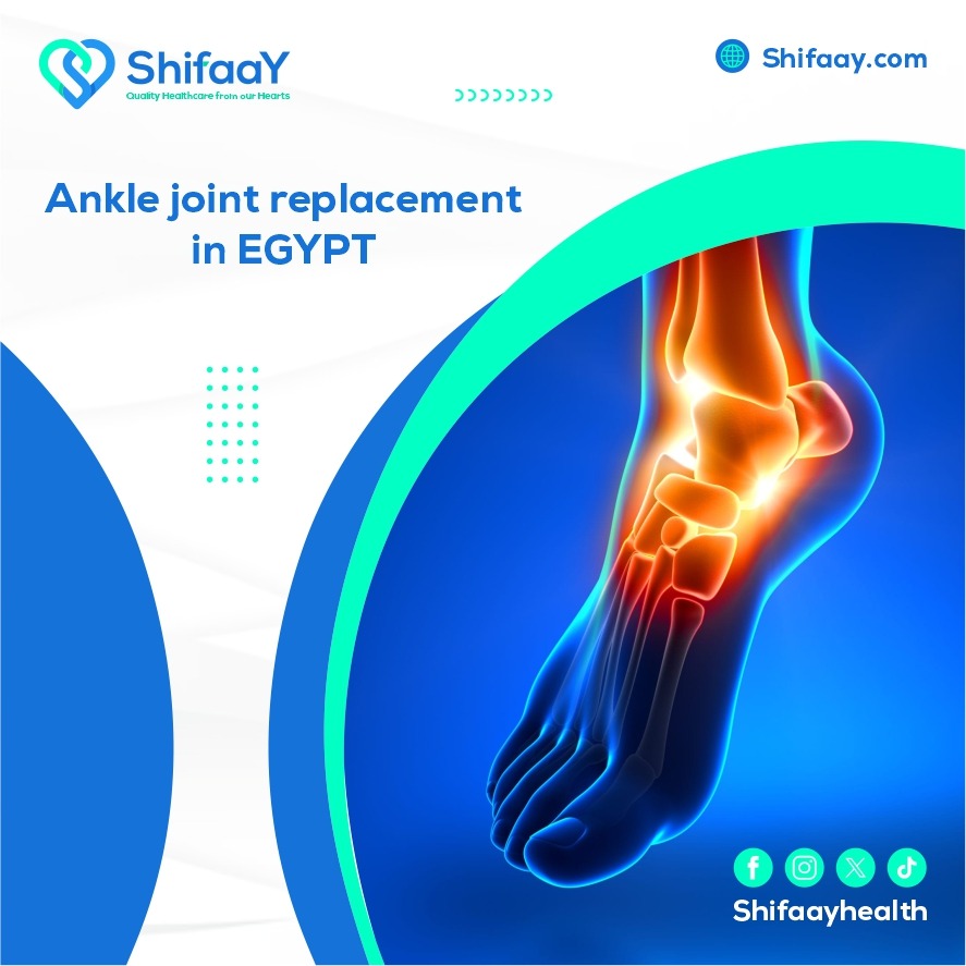 Total ankle joint replacement surgery