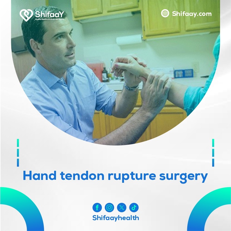 The cost of hand tendon repair surgery - Shifaay