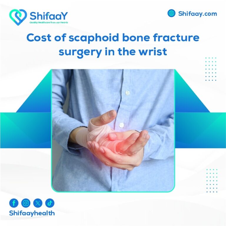 Cost of scaphoid bone fracture surgery in the wrist
