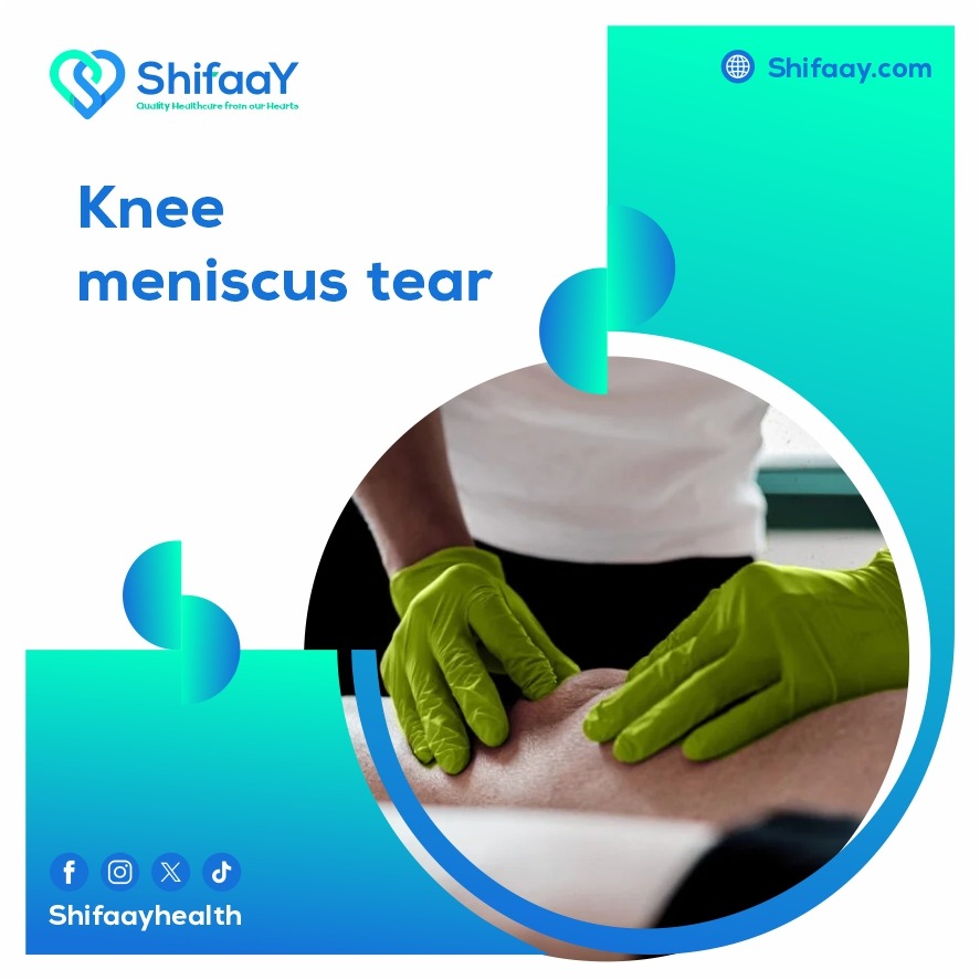 Knee meniscus tear, treatment and causes