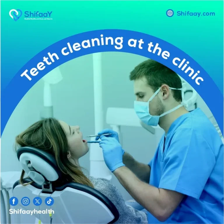 Teeth Cleaning at the Clinic