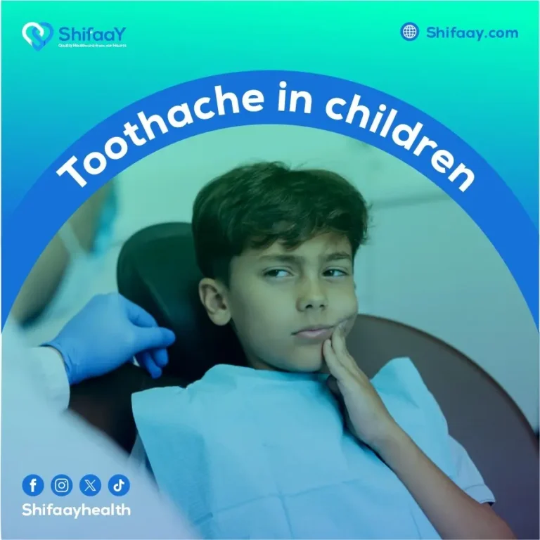 Treating toothache in children